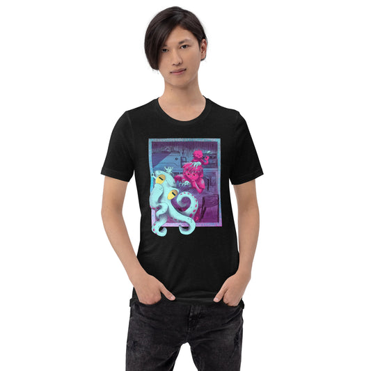 Unisex Octo-barista T - Coral Reef Coffee Company